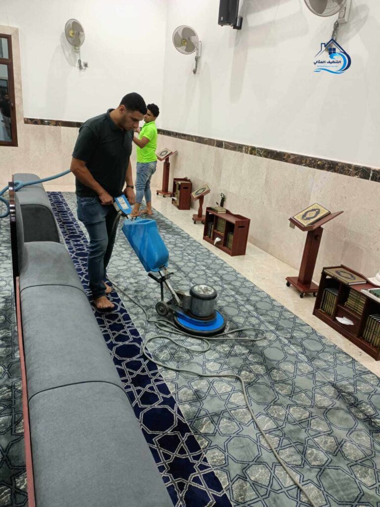 تنظيف فرش مساجد 